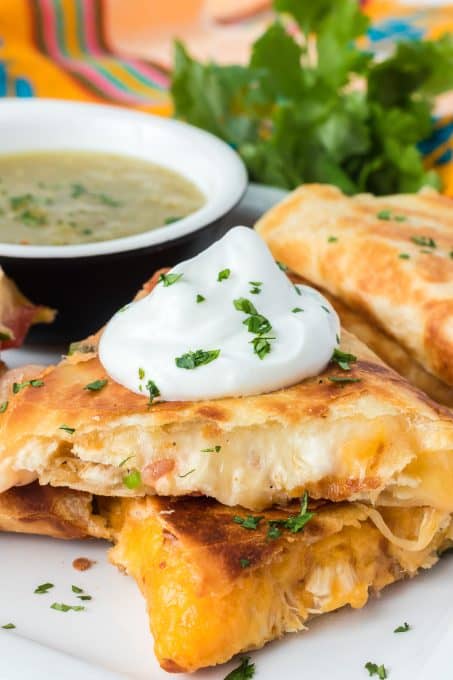 Chicken Cheese Quesadilla