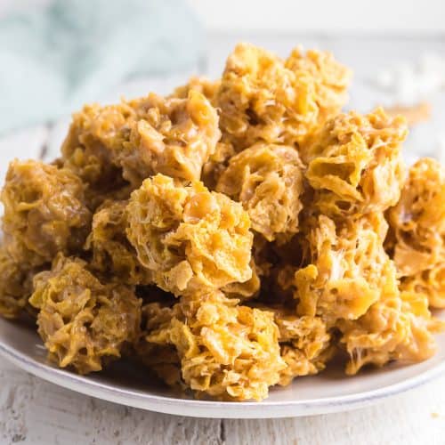 No Bake Cornflake Candy - Sweet T Makes Three