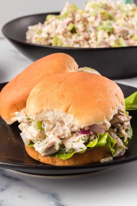 A chicken sandwich