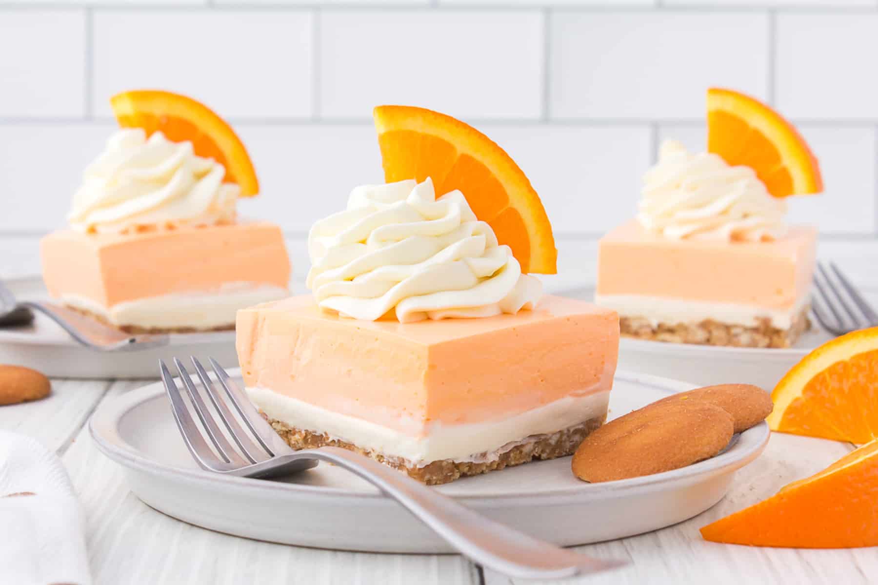 NO BAKE Orange Cream Dream Bars - 365 Days of Baking