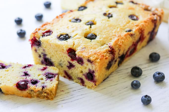 Blueberries and lemon make this easy bread a perfect accompaniment to afternoon tea or morning coffee.