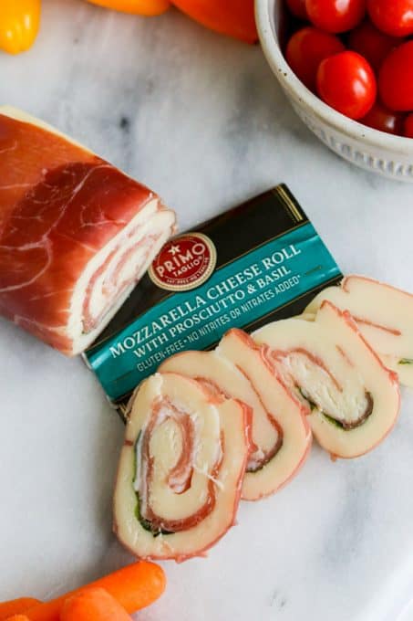 Primo Taglio® Cheese Mozzarella Prosciutto Roll.