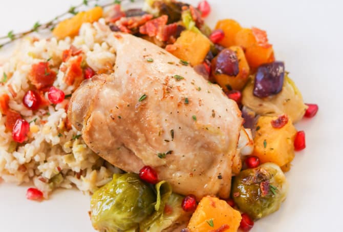 Roasted Chicken and Vegetables-image