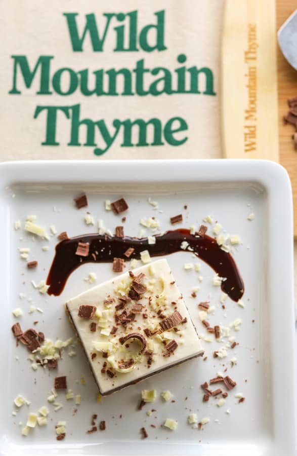 Irish Cream Dream Bars for the movie, WILD MOUNTAIN THYME.