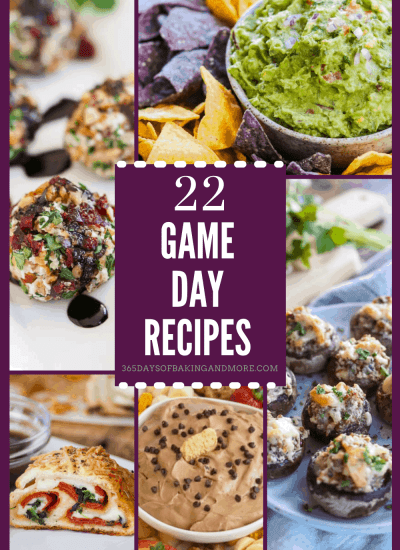Easy recipes for watching the big game!