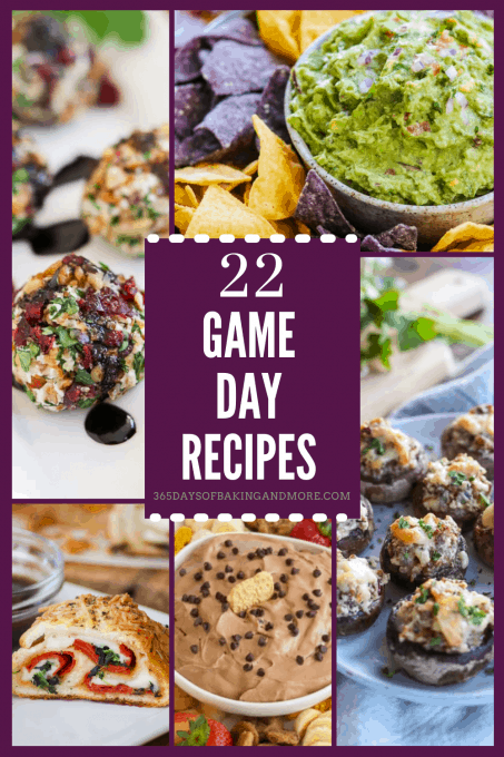 Easy recipes for watching the big game!