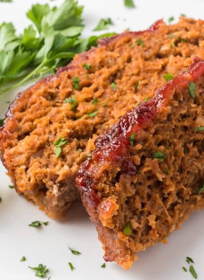 Ingredients for Classic Meatloaf Recipe.