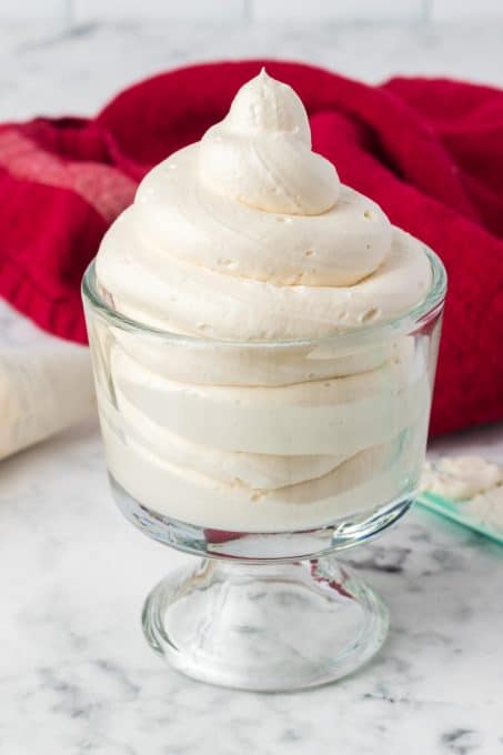 Stabilized Whipped Cream, Cool Whip Substitute