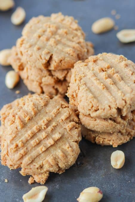 Sugar free Peanut butter cookies