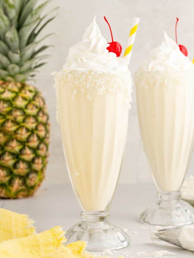 Pina Colada
Milkshakes