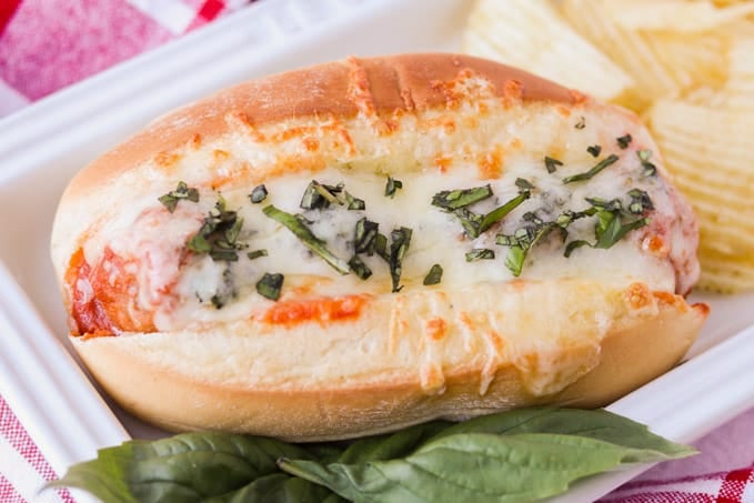 Easy Meatball Sub Sandwiches