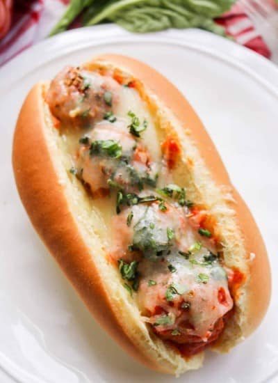 Easy Meatball Sub Sandwiches