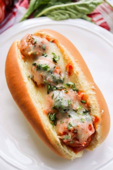 Easy Meatball Sub Sandwiches