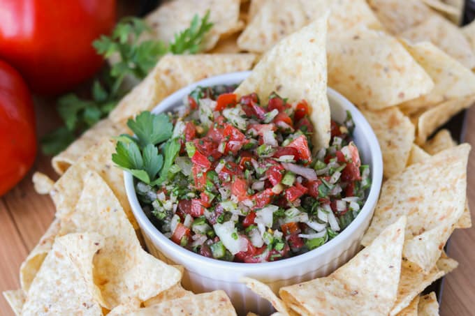 Salsa fresca.