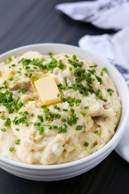 Mashed Potatoes with cheese