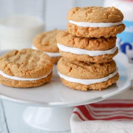 Fluffernutter Cookies