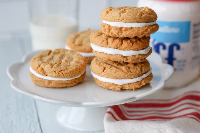 Fluffernutter Cookies