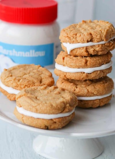 Fluffernutter Cookies