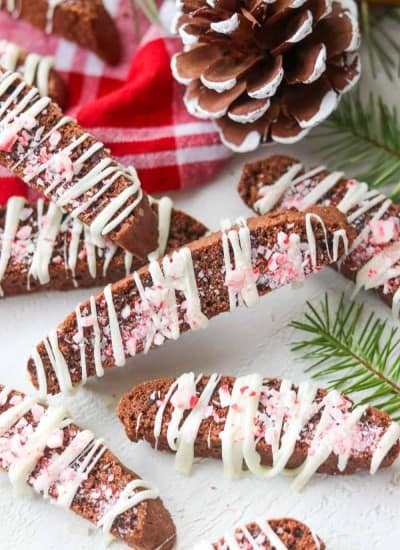 Peppermint Chocolate Biscotti