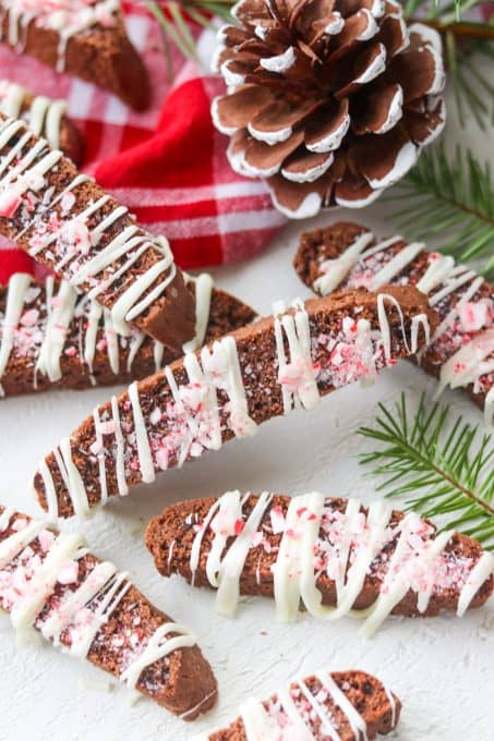 Peppermint Chocolate Biscotti