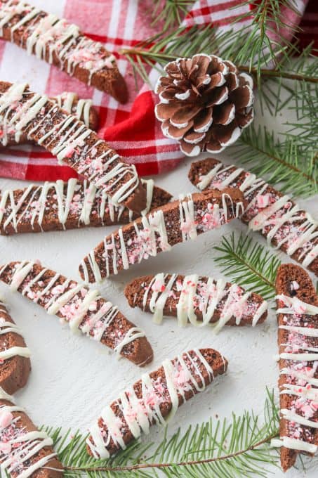 Chocolate Peppermint Biscotti