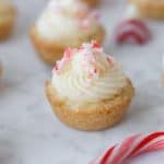 Peppermint Sugar Cookie Cups