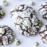 Wasabi Chocolate Crinkles