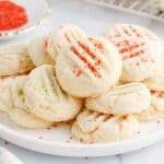 Whipped Shortbread Cookies