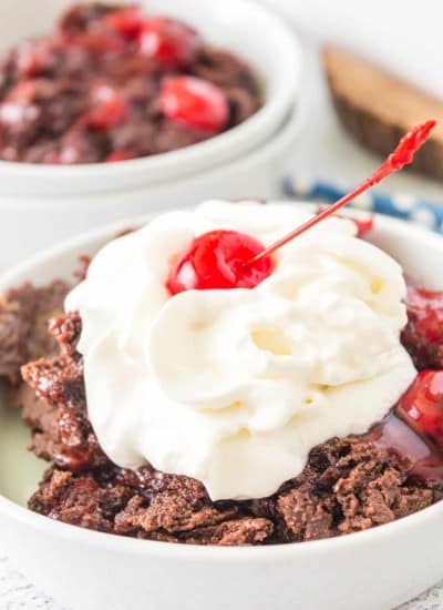 Chocolate Cherry Dump Cake