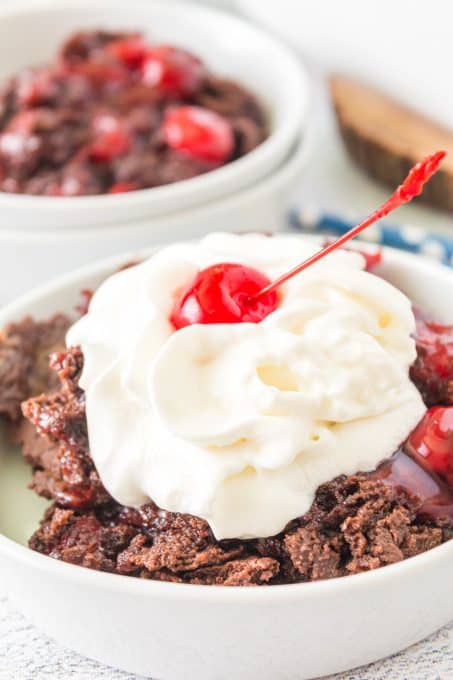 Chocolate Cherry Dump Cake