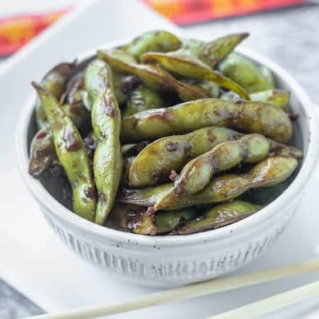 Garlic Edamame