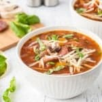 Instant Pot Pizza Soup