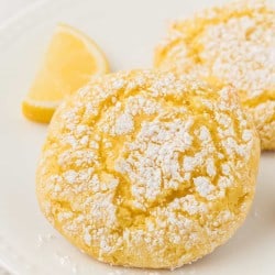 Lemon Cake Mix Cookies