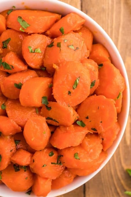 Brown Sugar Glazed Carrots