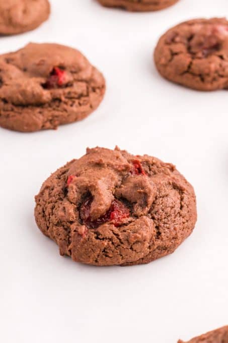 A Chocolate Cake Cherry Cookie