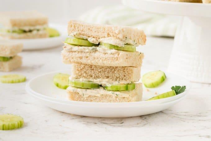 Cucumber Tea Sandwiches