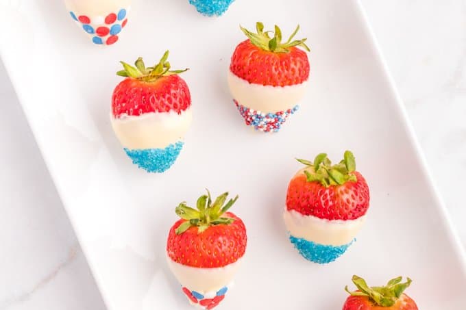 Patriotic Strawberries