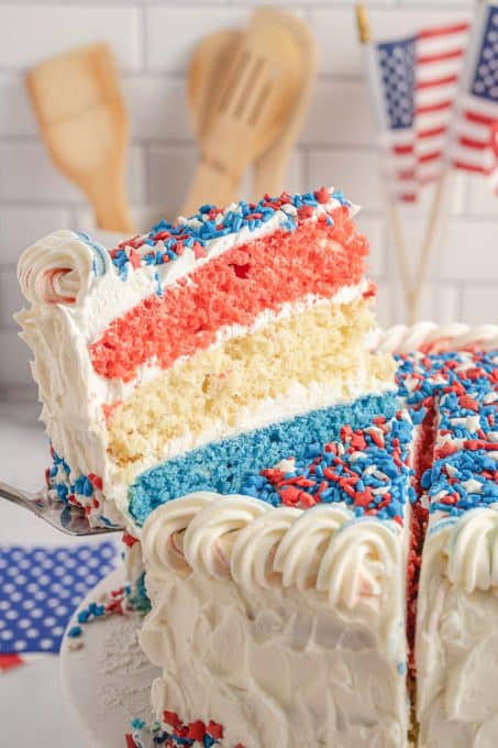 Patriotic Layer Cake