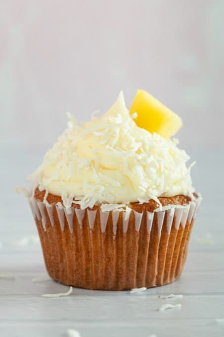 Pina Colada Cupcakes