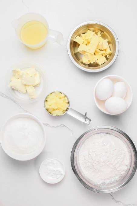 Cupcake ingredients