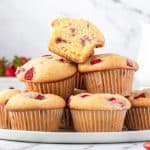 Strawberry Cream Muffins