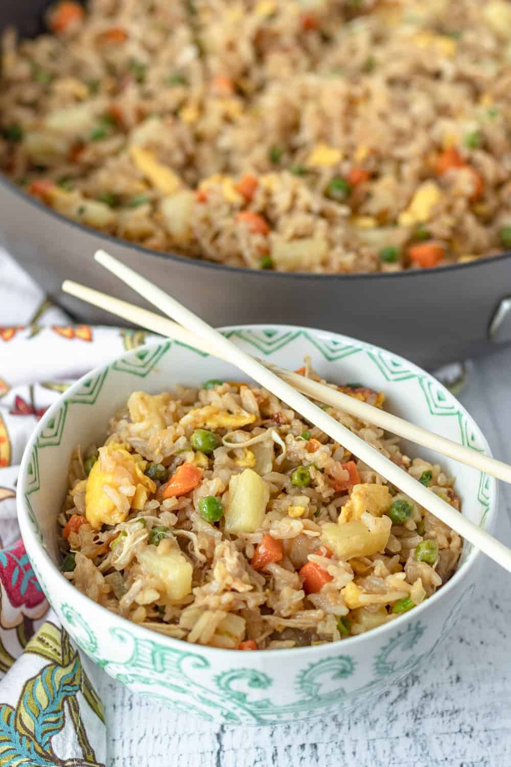 Easy Chicken Fried Rice Recipe | 365 Days of Baking and More