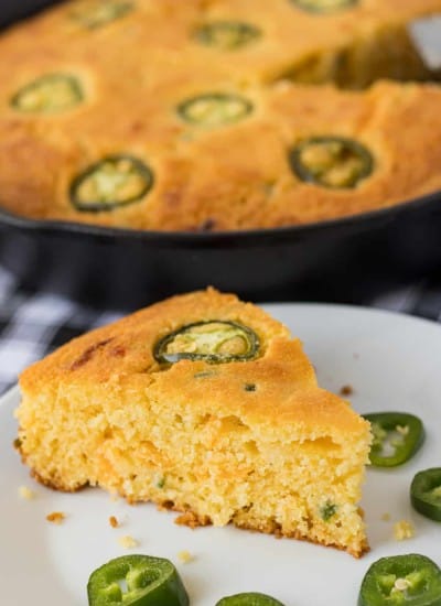 Skillet Jalapeño Cornbread