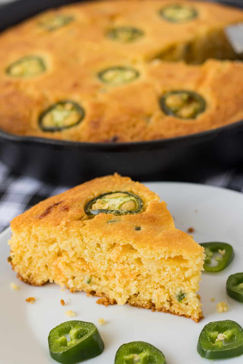 Skillet Jalapeño Cornbread