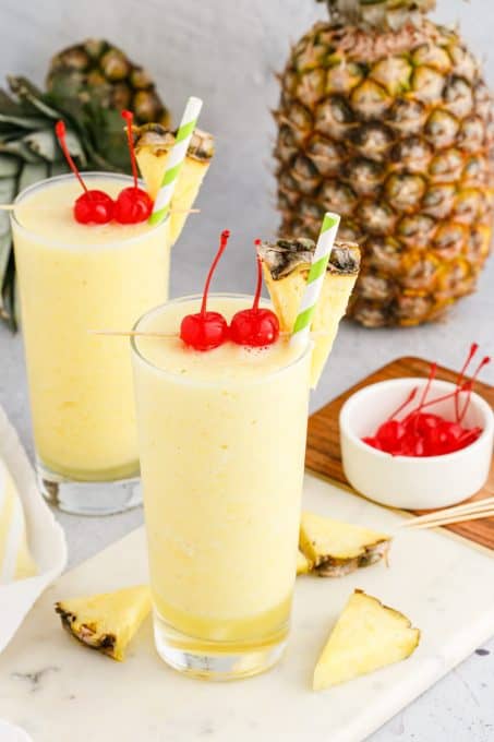 Pineapple Coconut Rum Cocktail