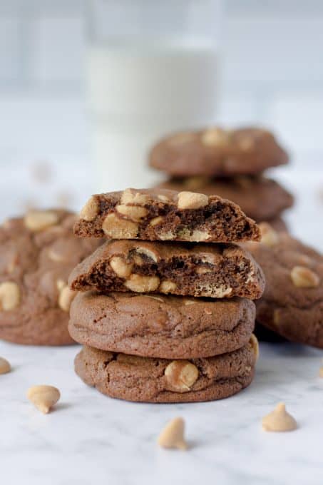 Peanut Butter Chip Chocolate Cookies