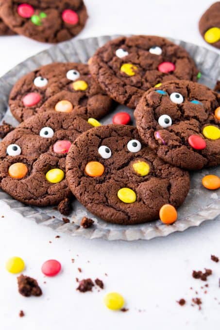 Chocolate monster cookies.