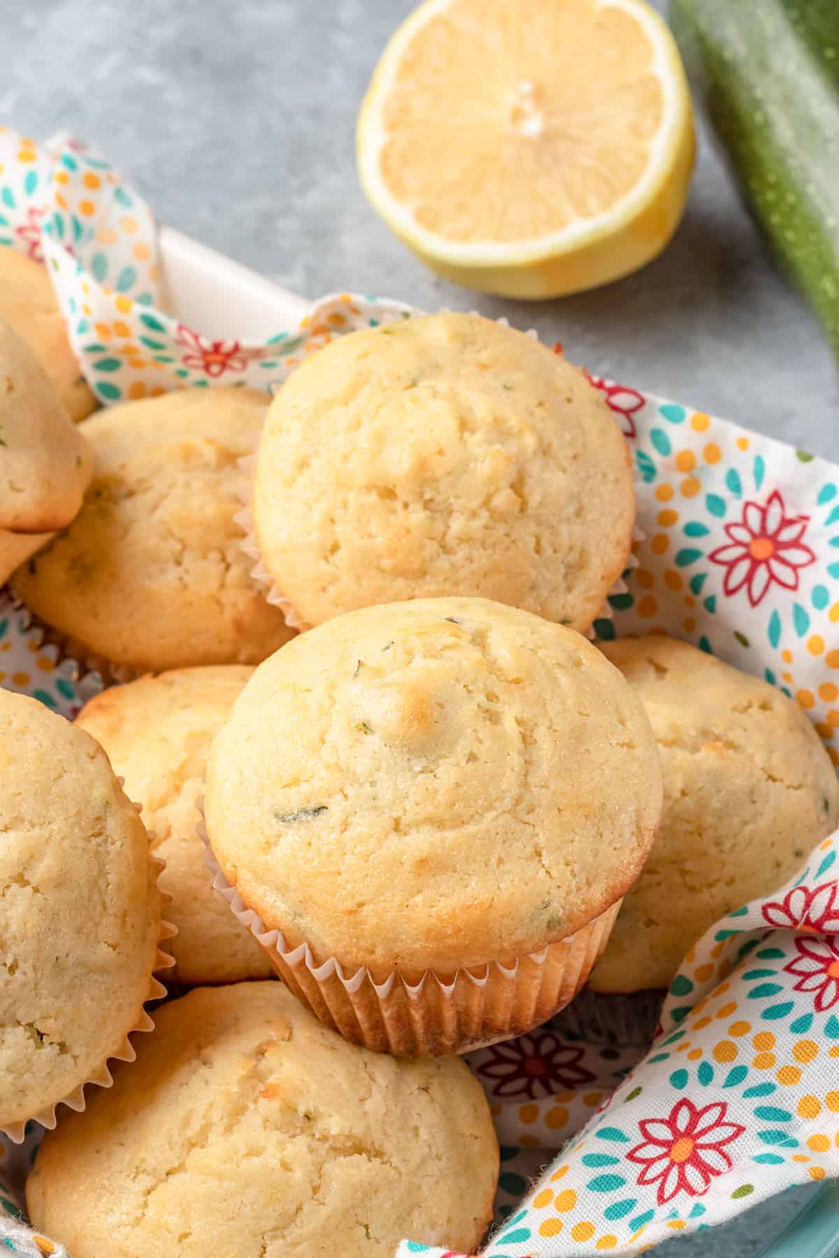 Easy Lemon Zucchini Muffins | 365 Days of Baking and More