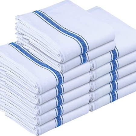 Utopia 100% Cotton Dish Towels - set of 12