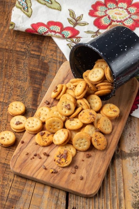 Ritz Crackers with Ranch seasoning.